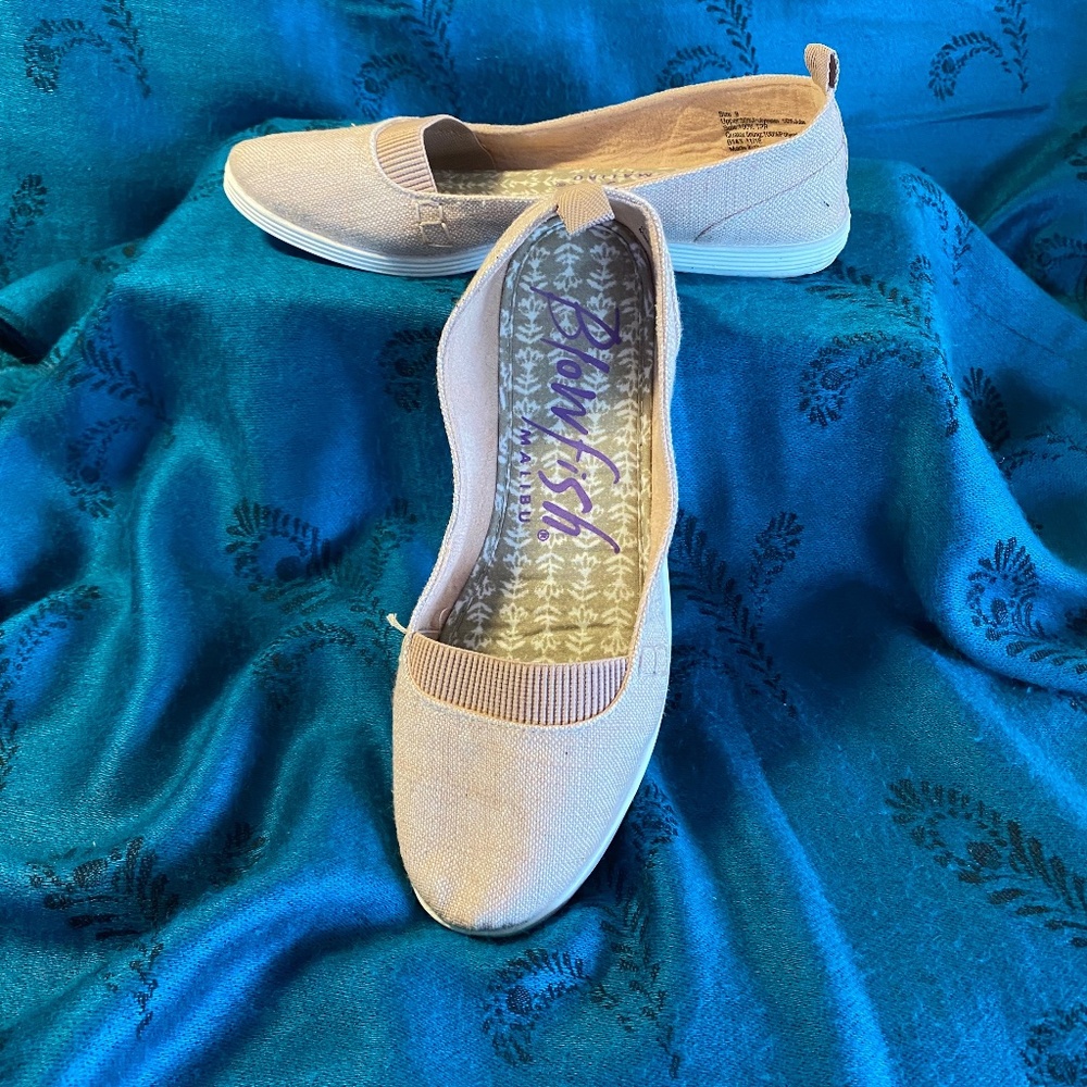 BUY 2 ITEMS & GET 1 FREE - Blowfish Malibu Pink Canvas Slip-Ons Sz 9
